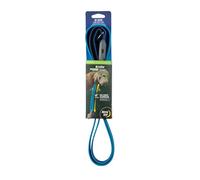 Nite Ize NiteDog Laisse LED Rechargeable, Rechargeable par USB, 1,5 m, avec poignée rembourrée, Bleu