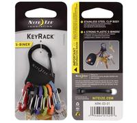 Nite Ize – Porte-clés KeyRack S-Biner NI-KRK2-01-R6 – Noir