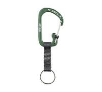 Nite Ize Porte-clés mousqueton verrouillable CSLAW3-08-R6 avec sangle olive taille standard
