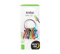 Nite Ize Porte-clé S-Biner NI-KRG2-11-R3 rouge/noir/lilas/vert/orange/bleu 1 pc