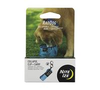 Nite Ize RadDog Gamelle Pliable pour Animal Domestique Bleu Taille Unique