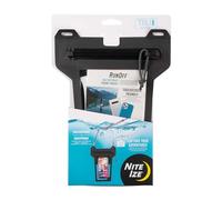 Nite Ize Runoff Pochette étanche pour téléphone avec Cordon et Fermeture éclair TRU, étui étanche IP67 Universel pour iPhone 11/11 Pro Max/XS Max/XR/X/8/8P Galaxy, Anthracite