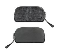 Nite Ize Runoff Trousse de Toilette imperméable à Suspendre Grande Taille Étanche Protection fiable pour Voyage d'aventure, Charbon