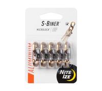 5 petits mousquetons S-Biner MicroLock