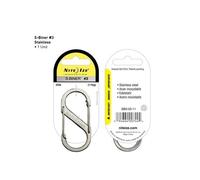 Nite Ize S-Biner Stainless Steel Size 3 (Silver)