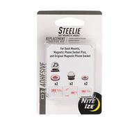 Nite Ize Steelie® Kit Adhésif Universel de Remplacement pour Dash Mount + Prise Téléphone