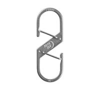 Nite Ize Z-Series Dual Carabiner, Double Gated Stainless Steel Clip