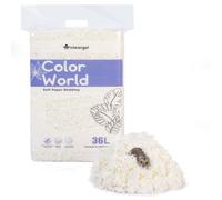 Niteangel Litière pour hamsters, hamsters nains, gerbilles, souris, dègues, rats, lapins, cochons d'Inde, chinchillas, hérissons ou autres petits animaux domestiques (36 litres - literie en papier