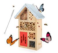 Niteangel Maison de Insectes en Bois, idéal pour coccinelles et Les Chrysopes, Ainsi Que Les Abeilles, Taille 25,4 x 15,2 x 8,6 cm