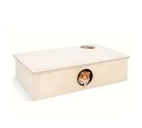 Niteangel Maison dédale à Plusieurs Chambres pour Hamsters - Cachettes à Plusieurs pièces et Jouets d'exploration de Tunnels pour Hamsters, gerbilles et Souris (6-Pièces Grand)