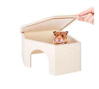 Niteangel Maison dédale à Plusieurs Chambres pour Hamsters - Cachettes à Plusieurs pièces et Jouets d'exploration de Tunnels pour Hamsters, gerbilles et Souris (1-Pièces Grand)