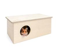Niteangel Niche en Bouleau pour Hamster - Animaux de Compagnie pour Hamsters, Souris, gerbilles et Rats