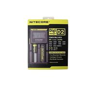 Nitecore 2 accus chargeur noir