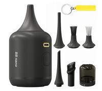 NITECORE BB Nano Souffleur d'air portable polyvalent pour photographie électronique 2,6 kPa, pression du vent avec kit d'extension NIA007, kit de nettoyage amélioré NIA008, étiquette NITECORE