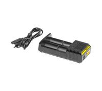 Nitecore Chargeur de batteries Intellicharger New I2 Argenté