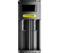 NiteCore CI2 Chargeur de piles rondes Li-ion, NiMH, NiCd 10440, 14500, 14650, 16500, 16340, 16650, 17350, 17500, 17650, 17670