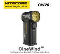 NITECORE CW20 ventilateur de photographie de poche polyvalent ventilateur électrique Portable ventilateur de vent en continu pour Canon Sony vidéo courte Camping CW20