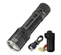 Nitecore EDC35 Lampe de poche EDC 5000 lumens, rechargeable USB-C, autocollant haute puissance super lumineux pour un transport quotidien