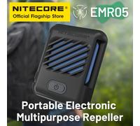 NITECORE EMR05 Portable Mini Polyvalent Répulsif USB-C De Charge pour L'été Accueil Sommeil Camping Randonnée Trekking Marcher Le Chien Brown SET TWO