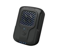 Nitecore EMR40 appareil électronique mobile anti-moustiques, zone de protection de 4,8 mètres, clip inclus et batterie Li-ion rechargeable 7800mAh intégrée