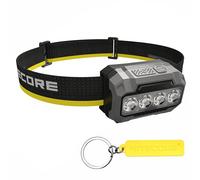 Nitecore HA23 UHE 600 Lumens MCT Éclairage Extérieur Multi-Feux Température de Couleur Léger AAA Pile (Noir)