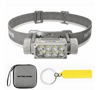 Nitecore HC65 UHE Lampe frontale rechargeable USB-C haute efficacité Gris 2000 lumens