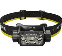 Nitecore HC70 UHE Lampe frontale, 1600 lumens, large surface d'émission de lumière, avec accumulateur 21700 Li-Ion 6000mAh type NL2160