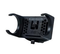 Nitecore HLB50 + HMB1S Support de lampe frontale + base de support de casque de sport pour lampe frontale NU50 compatible avec support GoPro