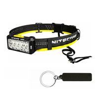 Nitecore Lampe frontale de travail HU2000 2000 lumens à haut rendement de type divisé (sans batterie)