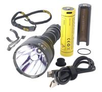 Nitecore LED lampe de poche Nouveau P30 avec 5000mAh NL2150R batterie incluse