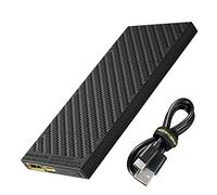 Nitecore LifeMods NB10000 GEN II Batterie Externe Ultra Fine 10 000 mAh à Charge Rapide avec Double Sortie USB et USB-C et câbles pour téléphones, Lampes de Poche et Lampes frontales