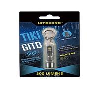 Nitecore Mixte Tikigitdb Lampe de poche phosphorescente, Bleu, Lg : 55mm - Dia-Tête 14,7mm EU