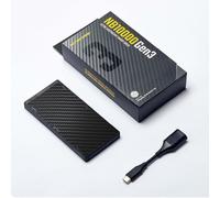 Nitecore Nb10000 Gen3 Batterie Externe Ultra Légère En Fiber De Carbone 10000 Mah Powerbank Mobile Double Usb-C 18 W 22.5 W Charge Rapide - Type Black #B
