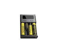 Nitecore Intellicharger New I4 Battery Charger Argenté