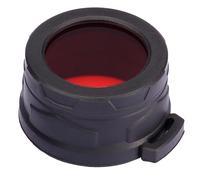 Nitecore Filter NFR40 Adulte-Unisexe, Rouge