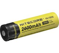 NiteCore NL1826 Pile rechargeable spéciale 18650 Li-Ion 3.7 V 2600 mAh