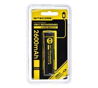 Nitecore NL1826R batterie lithium-ion rechargeable 18650, 2600 mAh