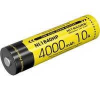 Nitecore NL1840HP 18650 - Batterie Li-Ion 4000mAh jusqu'à 10A
