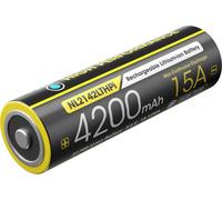 Nitecore NL2142LTHPi 21700 Batterie Li-Ion 3,6V 4200mAh avec 15A (+)
