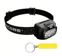 Nitecore NU33 Lampe frontale en aluminium 700 lumens Triple sources de lumière avec étiquette de phare rechargeable USB-C