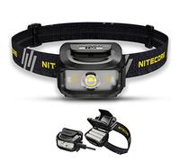 Nitecore NU35 Lampe Frontale Rechargeable - Hybride Double Puissance - LED 460 Lumens - Etanche IP66 / Lampe Frontale Rouge ([ Noir ])