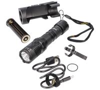 Nitecore P20i Lampe de poche LED UV, 4x LED UV, pour la police scientifique, les expertises, le contrôle de documents, la reconnaissance de devises, 21700 Batterie Li-Ion type NL2140i 4000mAh
