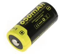 Nitecore RCR123A Batterie Li-ion (NL166)