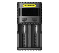 Nitecore SC2 Chargeur de Batteries Mixte Adulte, Noir, Taille Unique