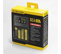 Nitecore SC4 Chargeur de Batterie Noir