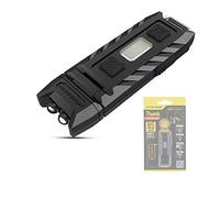 Nitecore Thumb Lampe de Poche Rechargeable 85 Lumens Lampe Porte vec Lumière Rouge