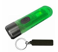 NITECORE Tiki GITD Lampe torche USB-C rechargeable avec porte-clés EDC 300 lumens avec étiquette NitECORE
