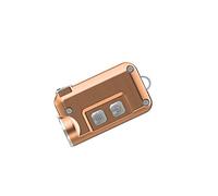 Nitecore Tini 380 LM Super Petit USB Keychain LED Rechargeable Lampe de Poche Bleu, TINI, cuivré