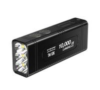 Nitecore Tiny Monster 10K-10.000Lm-Lg: 110mm-Lrg: 41mm La Plus puissante Lampe Torche Mixte Adulte, Noir