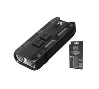 Nitecore TIP SE - Mini Lampe De Poche - 700 Lumens LED - Rechargeable USB C - Lampe Torche Porte-Clé - Etanche IP54 Avec 4 Modes 26 Grams ([ NOIR ])